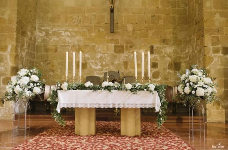 Altar Iglesia Boda Catolica