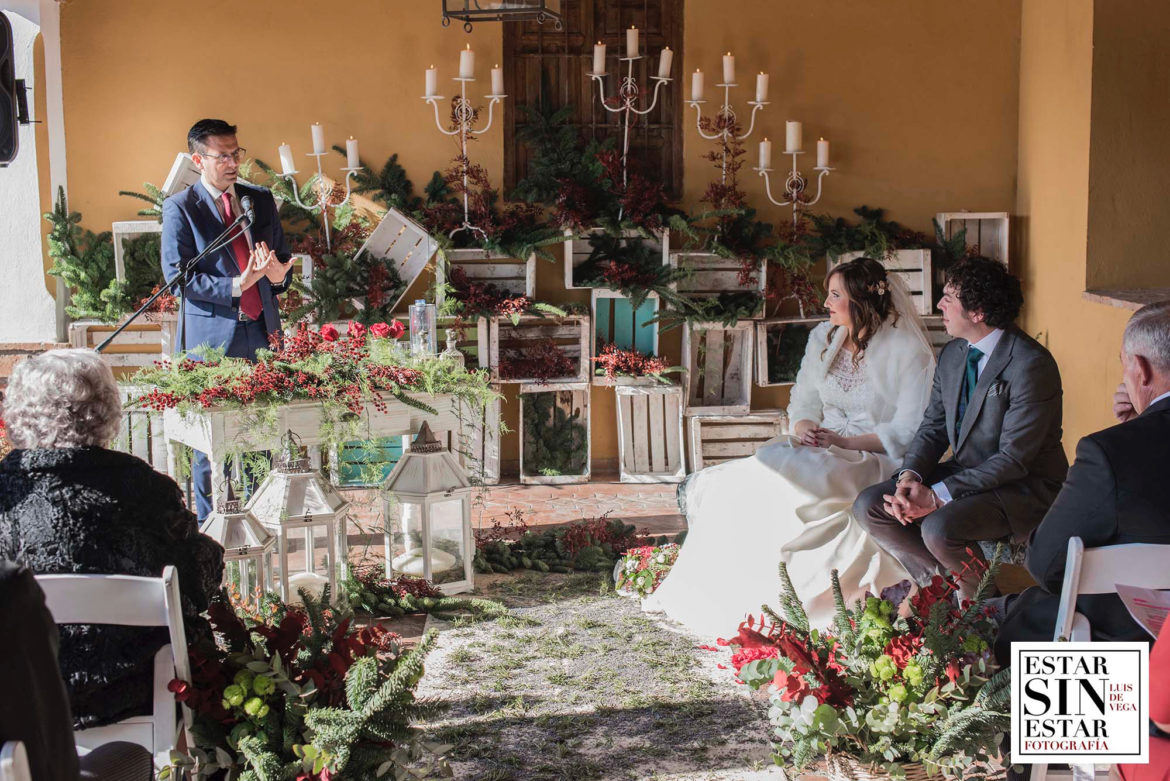 Ceremonia de boda civil en Torre del Rey